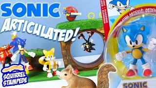 Sonic The Hedgehog Articulated Action Figures Review Jakks Pacific