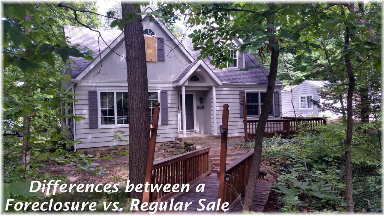 Differences Buying a Foreclosure vs. Regular Sale YouTube