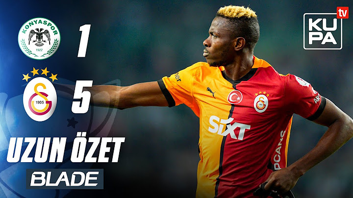 Konyaspor 1-5 Galatasaray | Geniş Maç Özeti | Ziraat Türkiye Kupası Yarı Final | 22.04.2025