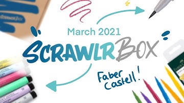 SUCH A UNIQUE STYLE!!! // ScrawlrBox March 2021 UNBOXING! // EmilyArts