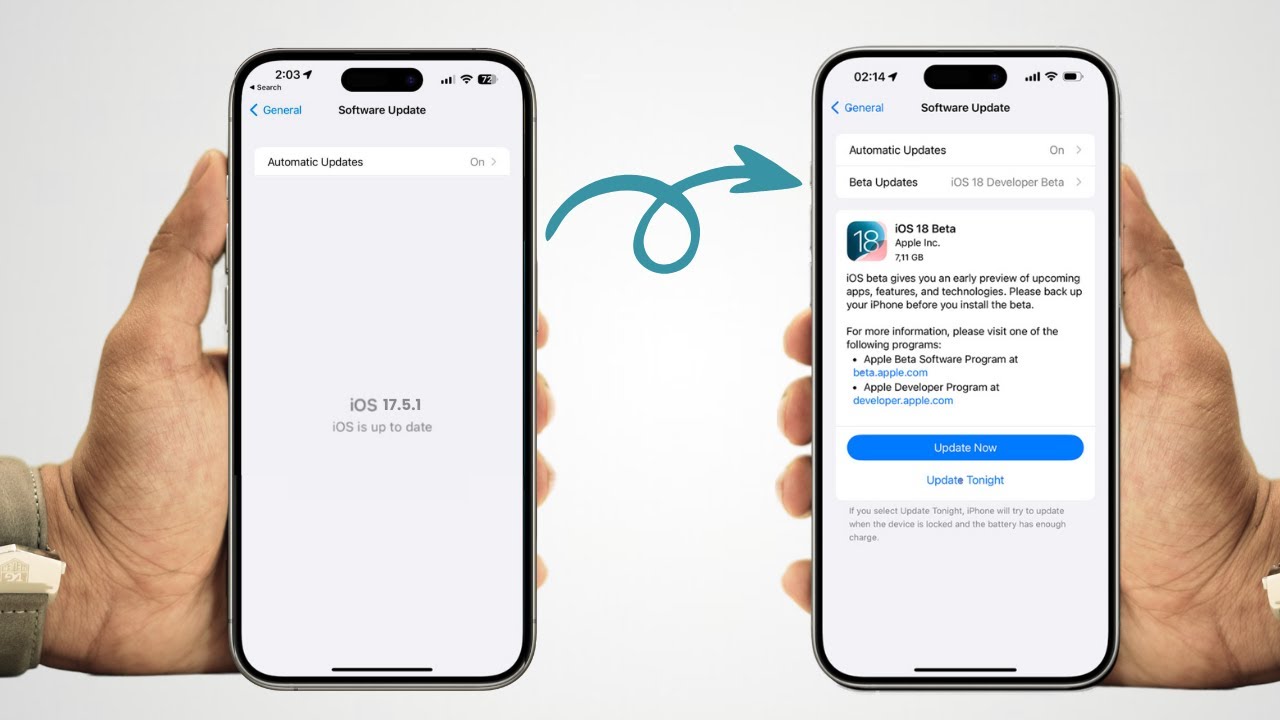 How to Fix iOS 18 Beta Not Showing on Software Update - YouTube