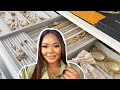 MY JEWELLERY COLLECTION & ORGANISATION + TRY ON | ANA LUISA Unboxing | Affordable & High Quality