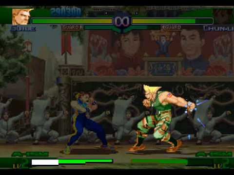 Street Fighter Alpha 3 - Guile playthrough 