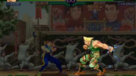 Street Fighter Alpha 3 - Guile playthrough