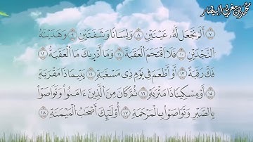 سورة البلد برواية السوسي عن أبي عمرو البصري - الشيخ محمد بن مغربي البيطار