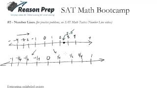 #2 - Number Lines, SAT Math Bootcamp