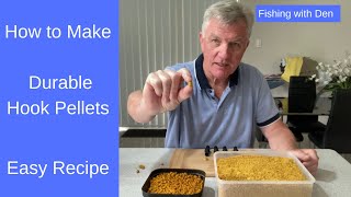 How to Make Durable Hook Pellets