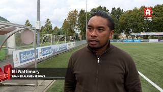 Interview with Eli Watimury after Alphense Boys - DSO (September 10, 2026)