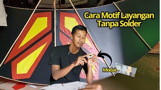 Cara Membuat Motif Layangan Gapangan Pegon Menggunakan Plaster