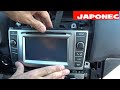 Toyota Avensis T27 radio removal