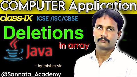 Streamlined Array Deletion Techniques in Java #java #deletion #array