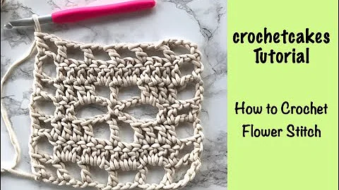 Learn to Crochet Beautiful Flower Stitch