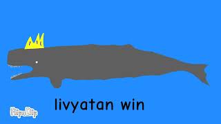 Sperm whale vs livyatan
