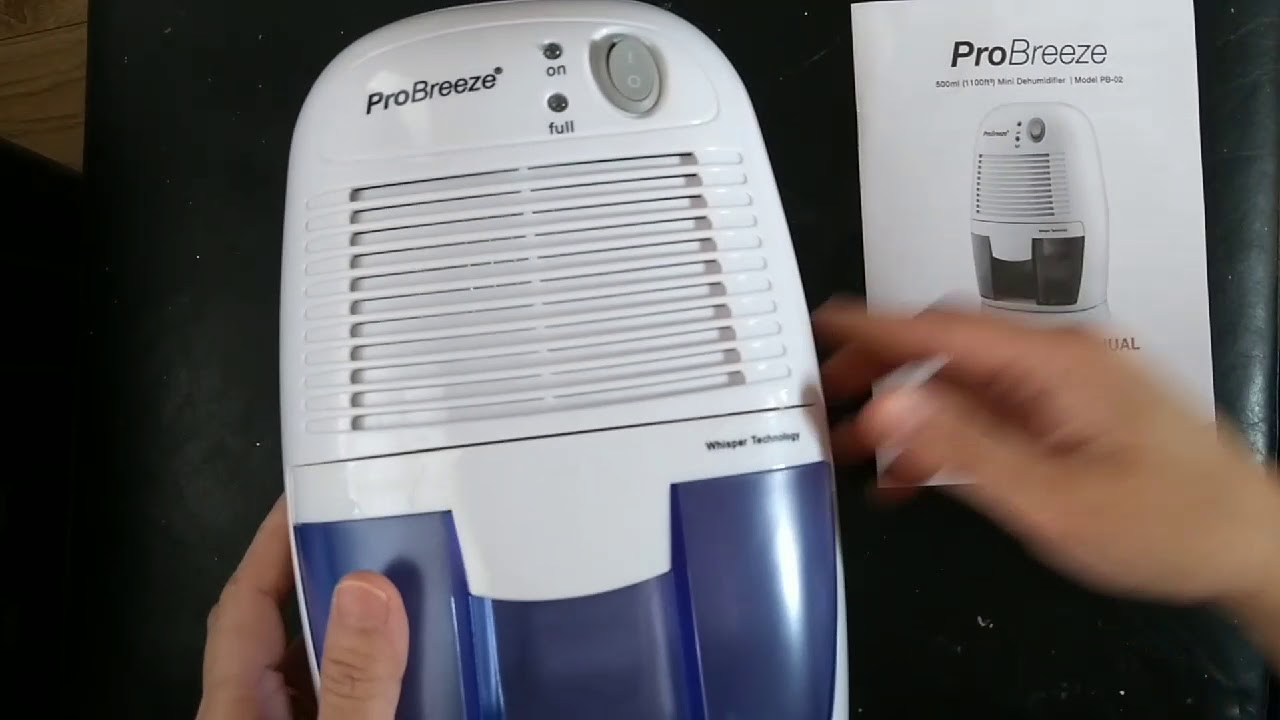 Pro Breeze 500ml Portable Mini Air Dehumidifier