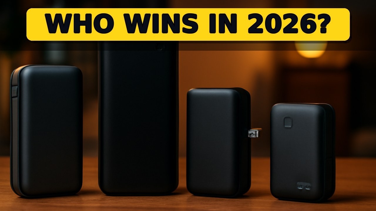 Top 5 Best Rechargeable Power Bank for Travel 2026 - Never Run Out of Power