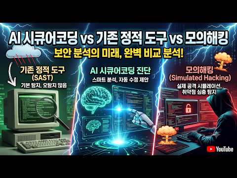 AI 시큐어코딩 진단과 기존 정적 도구들 비교 그리고 모의해킹