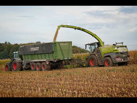 🌽4K| Claas Jaguar 1200 • Neuer Maishäcksler • Maishäckseln 2026 • BGA • Fendt & Claas🌽