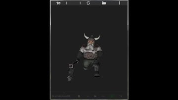 Android HD Model Viewer - Animation Preview