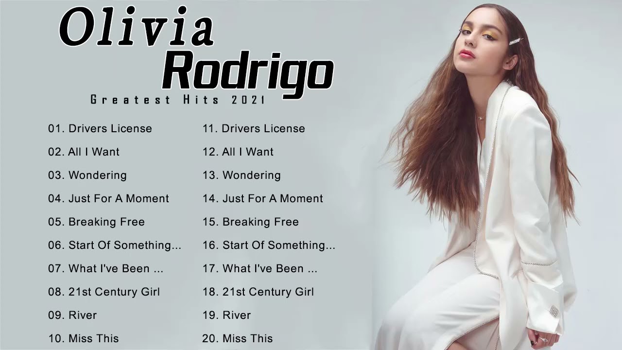 Best Song Of Olivia Rodrigo Top Hits 2021 YouTube