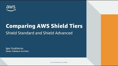 Comparing AWS Shield Standard and AWS Shield Advanced | Amazon Web Services