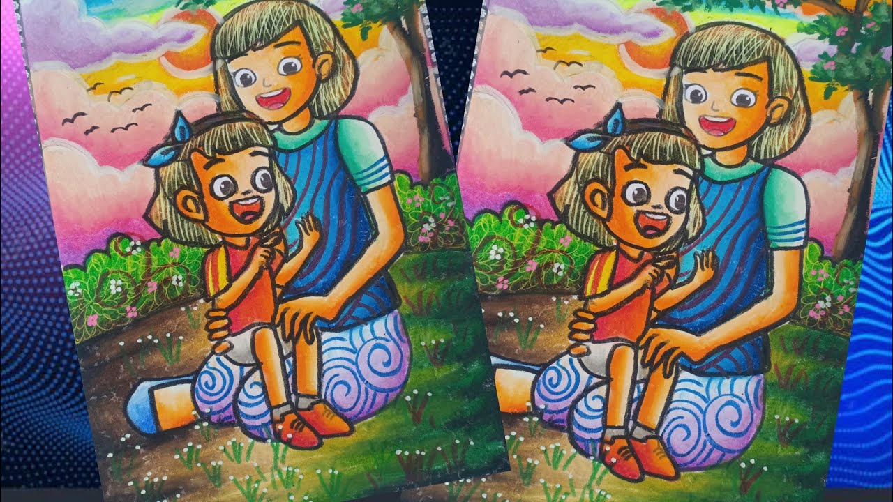 mewarnai tema HARI IBU