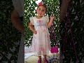 Little girls mesh overlay unicorn dress myhannahbanana short shorts shortkids youtubeshorts