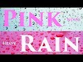 Pink Noise & Heavy Rain | Sleep, Noise Blocker | *Black Screen*