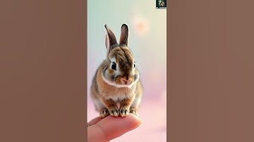 Tiny Bunny Hops Into Our Hearts 🐰💖 #Shorts #trending #animal #Bunny