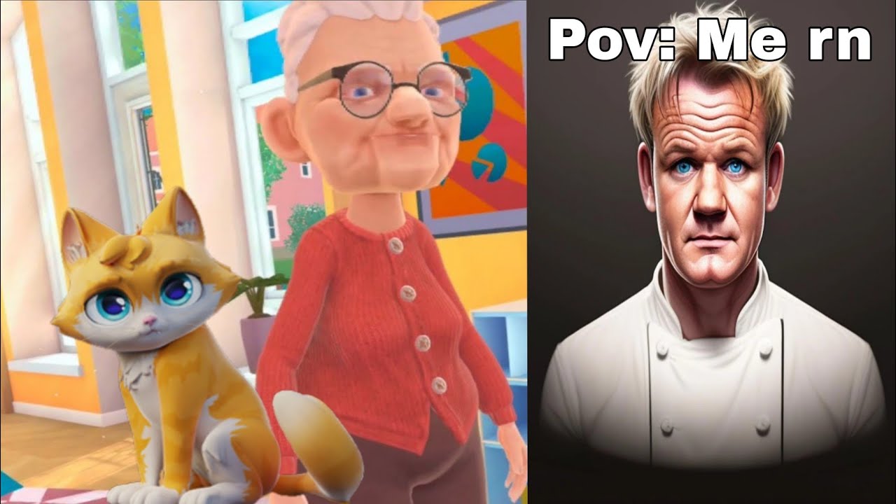 Gordon Ramsay Cat Rumpy Becoming Gordon Ramsay in I Am Cat VR... - YouTube