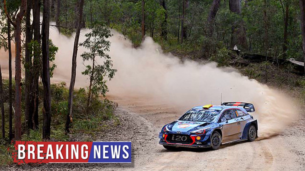 HOT NEWS Neuville leads Rally Australia after Mikkelsen crashes out | Daily Mail Online