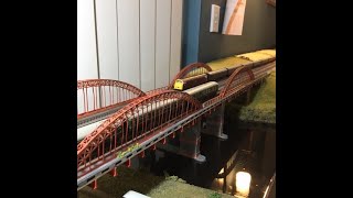 N Gauge Four Oaks Street Station Part 81 Bridge module complete