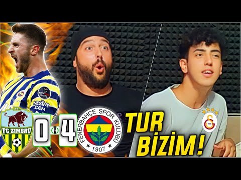 GALATASARAYLILAR FENERBAHÇE'NİN AVRUPA MAÇINI İZLERSE / ZİMBRU 0-4 FENERBAHÇE