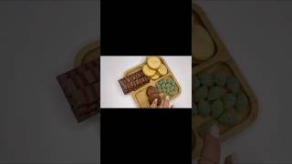Unboxing &amp; Filling an American &amp; European Chocolate Platter!🍫#shorts #sweets #Süßigkeiten #shorts