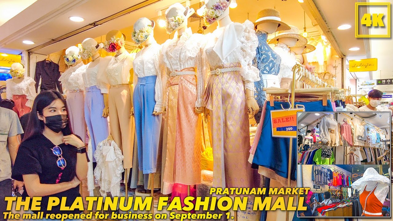 market place นางลิ้นจี่  Update 2022  The Platinum Fashion Mall, Bangkok's Largest Clothing Store （Pratunam Market Area)