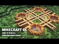 Minecraft: How To Build A House Tutorial :: Underground House #106