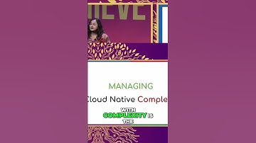 2025 Cloud Native: Complexity and Chaos!  #kubernetes #cloudnative #complexity #chaosengineering
