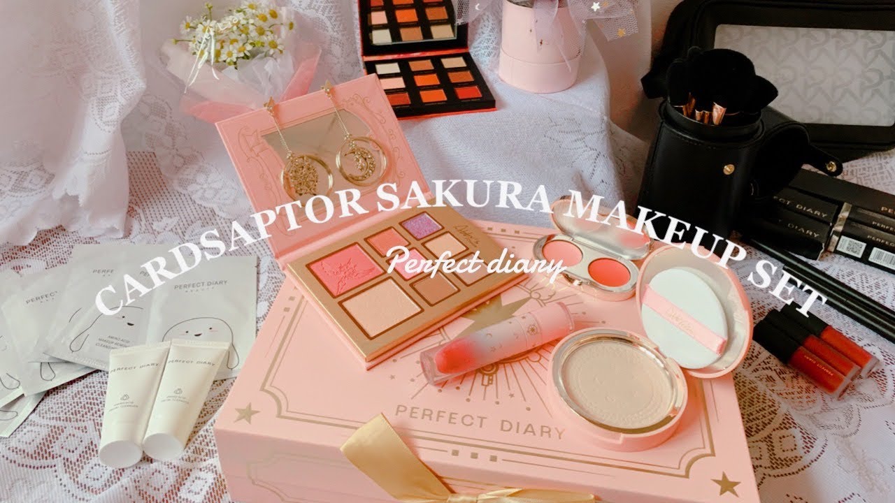 Perfect Diary x Card captor Sakura Unboxing ༺ ♡//Haul YouTube