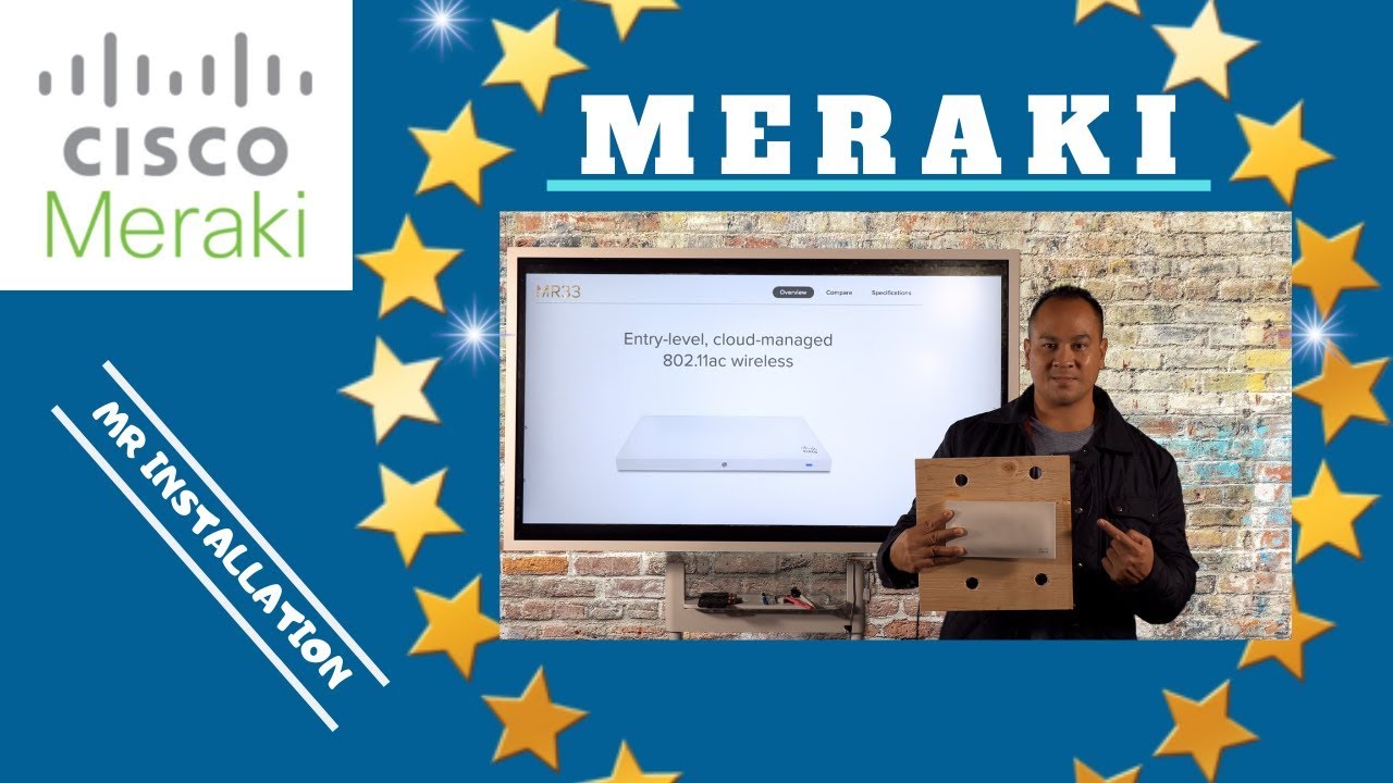 Meraki MR Access Point Installation Setup - Warehouse /WMS - YouTube