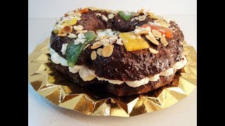 ROSCON DE REYES DE CHOCOLATE - Receta 108 by COCINANDO ESTOY 2,042 views 5 years ago 10 minutes, 47 seconds