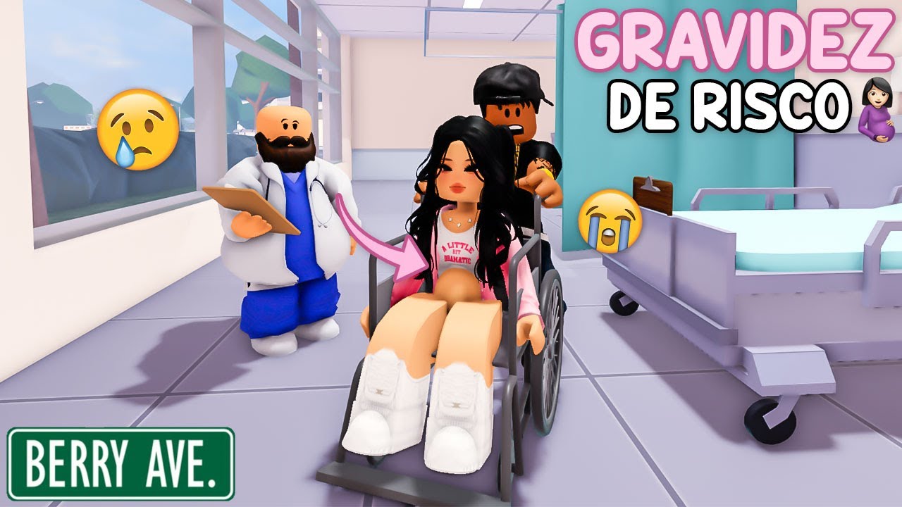 DESCOBRIMOS QUE MINHA GRAVIDEZ É DE RISCO em BERRY AVENUE!😭🤰🏻