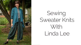 Sewing Sweater Knits with Linda Lee
