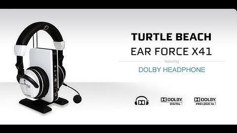 Turtle beach X41 headset review/setup!
