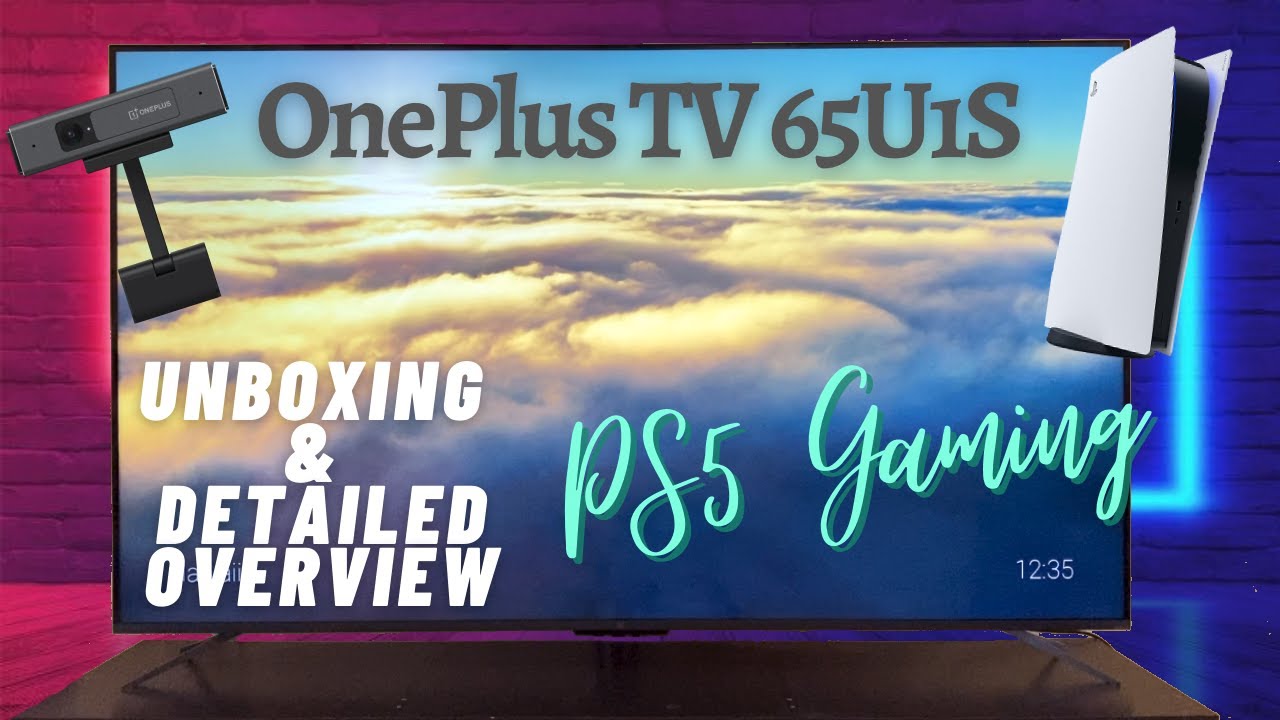 OnePlus TV 65U1S Unboxing and Initial Review| PS5 Gaming Experience| Best 65" TV under 65K?