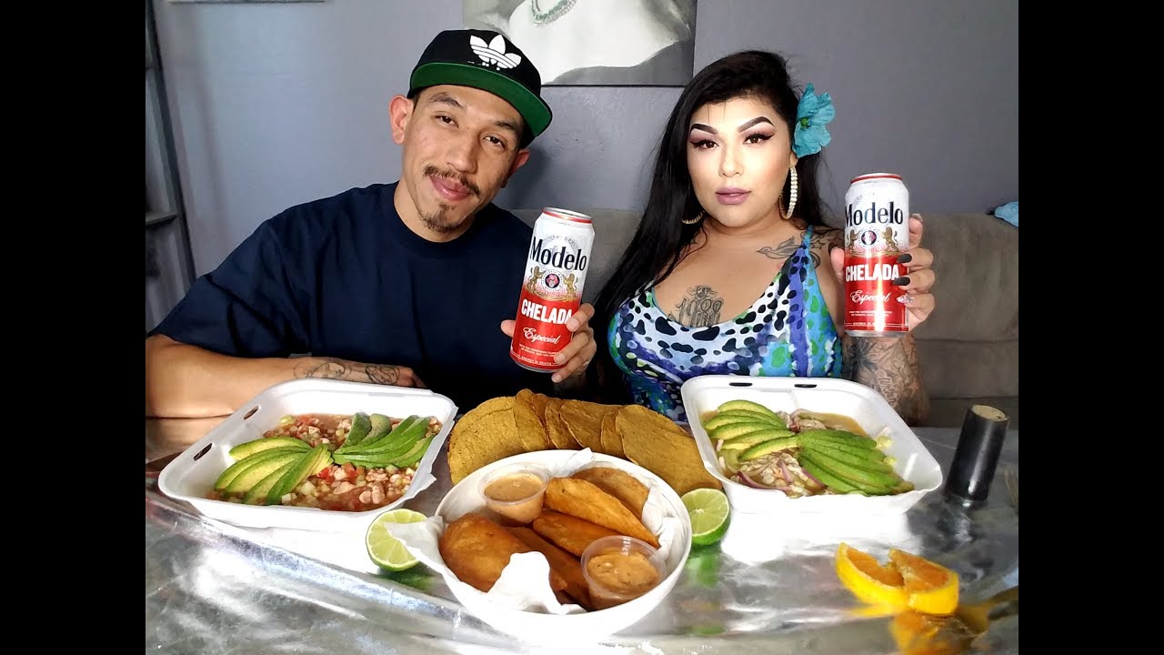 Mouth watering Seafood and empanadas