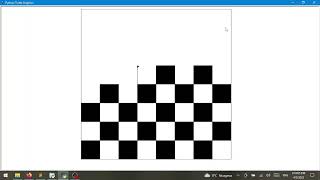 chess board using turtle library in python