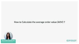 How to calculate the Average Order Value?