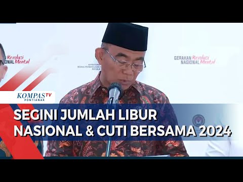 Pemerintah Tetapkan 27 Hari Libur Nasional &amp; Cuti Bersama Tahun 2024