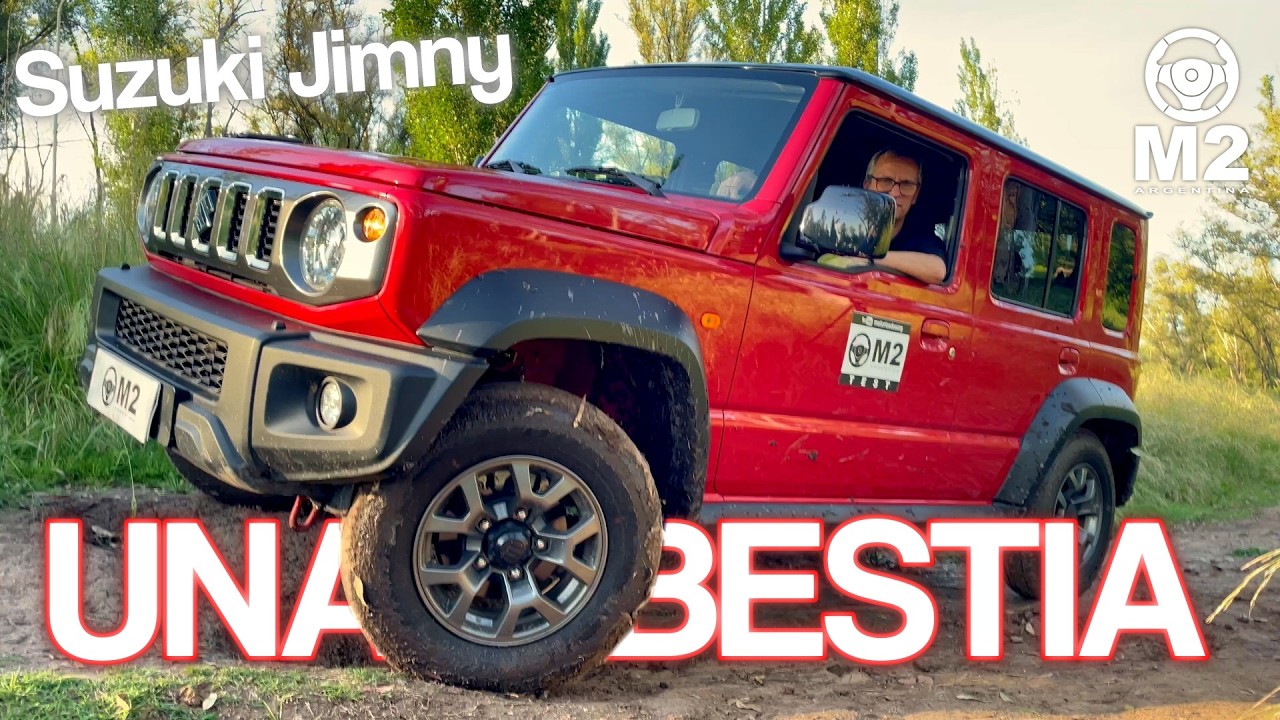 INDESTRUCTIBLE! Probamos el Suzuki Jimny 4x4 GLX 5 puertas automático 2025