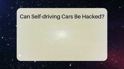 Can Self-driving Cars Be Hacked? - Talking Tech Trends