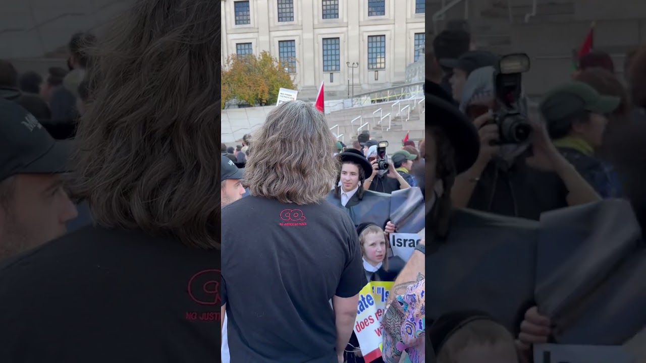 🇮🇱🇵🇸 Zionist vs Anti-Zionist Hasidic Jews Heated Discussion